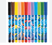 Canetinha Hidrográfica Ocean life - 12 cores - Maped - Imagem 2