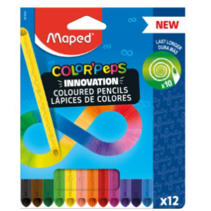 Lápis de cor Infinito 12 cores Maped