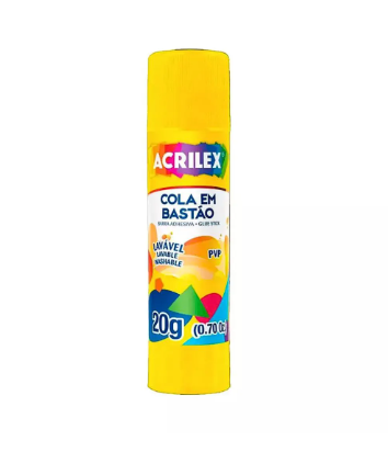 Cola Bastao Branca 20G - Acrilex