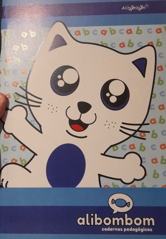 Caderno Alibombom Sem Pauta CAPA FLEXIVEL
