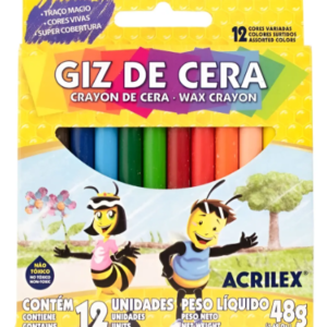 Giz de Cera 12 unid 48g