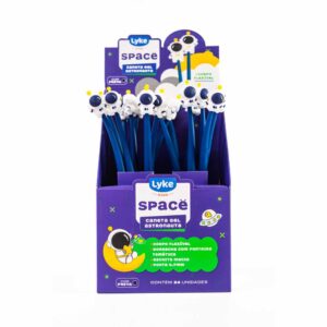 Caneta Gel Silicone Astronauta 0.7MM Space Lyke