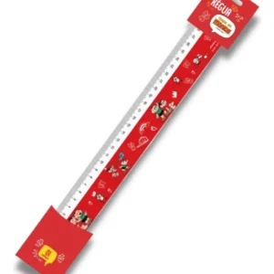 Regua Turma Da Monica Vermelha 30 Cm Lyke