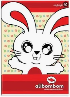 Caderno Alibombom 123X Com Pauta CAPA DURA