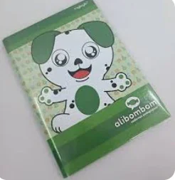 Capa Transparente para caderno Alibombom Flexível - Imagem 2