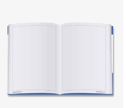 Caderno Alibombom Sem Pauta CAPA DURA - Imagem 2